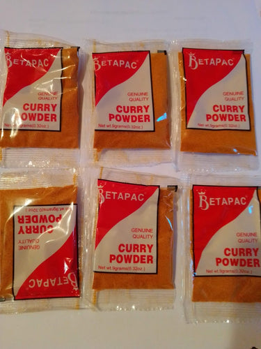 Beta Pak Curry (6 Packs Combo) 9g - Yardie Care Packages