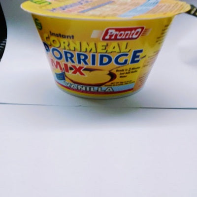 Pronto Cornmeal and Vanilla Porridge Mix 80 g - Yardie Care Packages