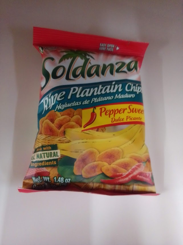Soldanza Ripe Plantain Pepper Sweet Chips