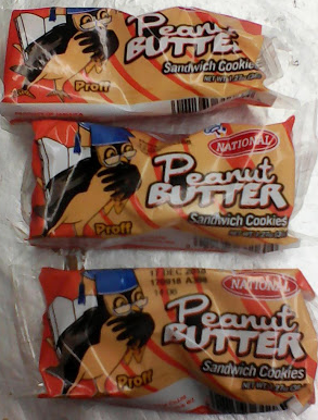 National Peanut Butter biscuit combo with 3 - Yardie Care Packages