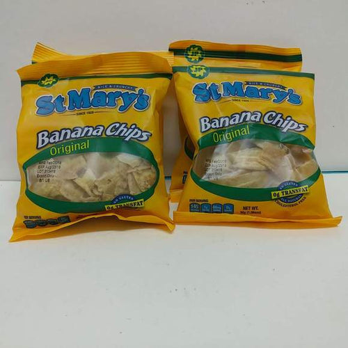 St. Mary Banana chips combo with 3 - Yardie Care Packages